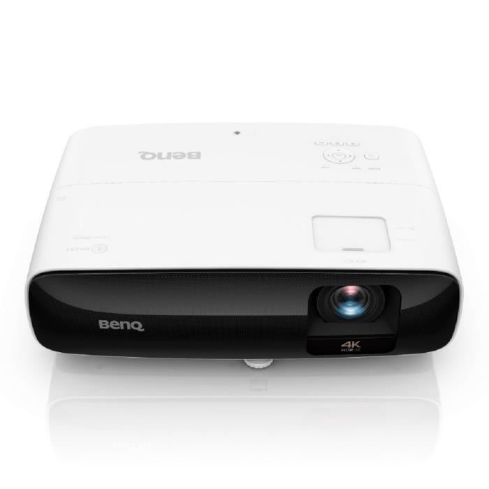 BENQ TK810 - 4K UHD DLP-projector (3840x2160) - 3200 ANSI lumen - HDMI, USB - Android TV - 5W-luidspreker - Wit en zwart