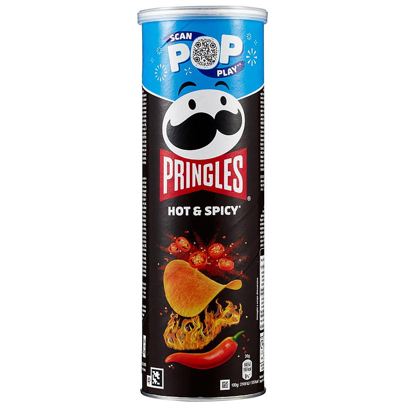 Pringles Pringles 165 g Stark & Kryddig