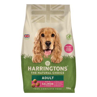 Harringtons Complete Adult Dog - Runsaasti lohta ja perunaa