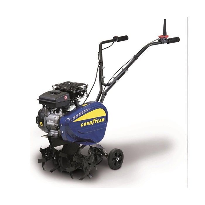 Motocultor de gasolina de 4 tiempos y 99 cc, ancho de trabajo de 42 cm, GOODYEAR