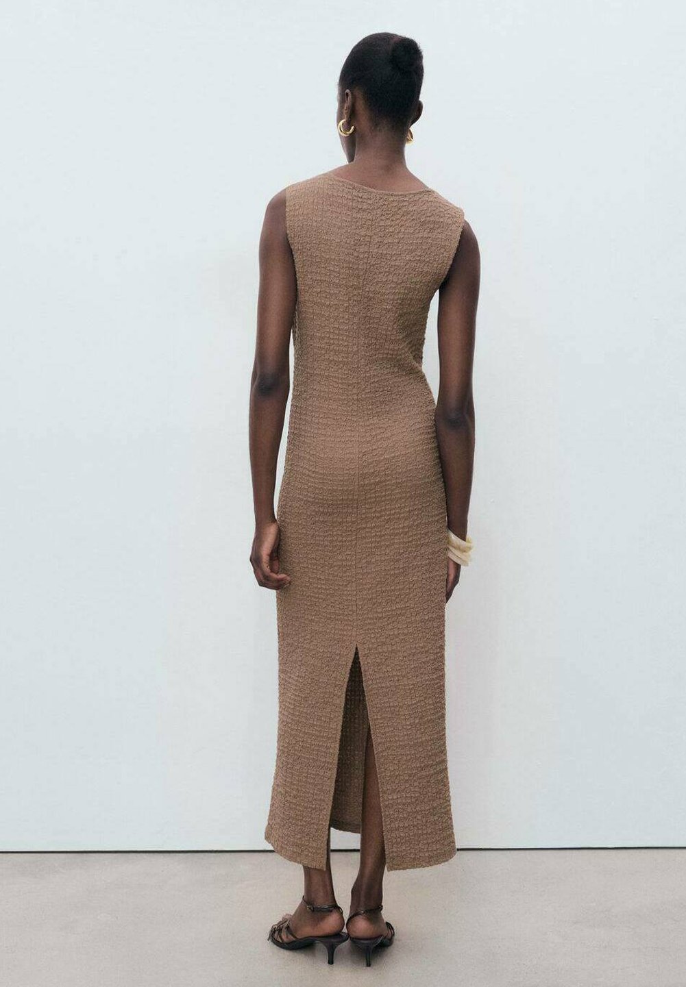 Abito Mango Shift - beige