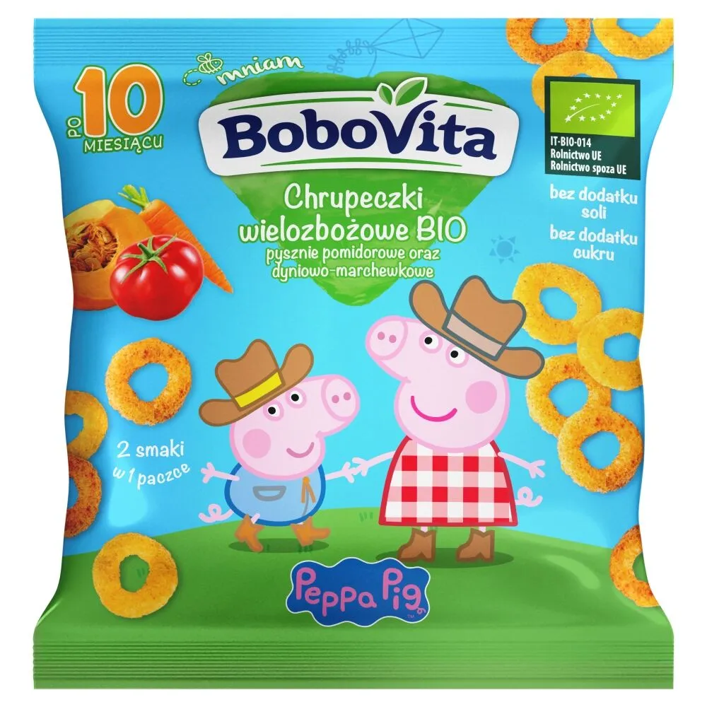 Bobovita Bio Chrupki pomidor-dynia
