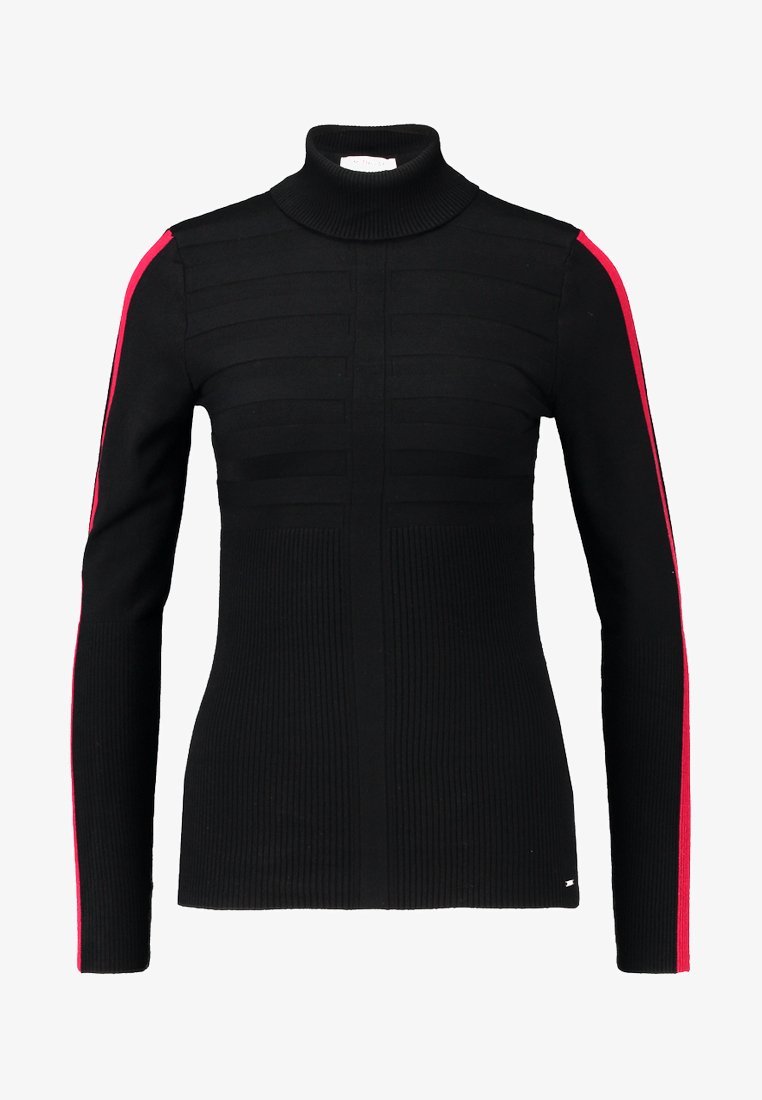 Morgan MENTOI - Jumper - noir/rouge