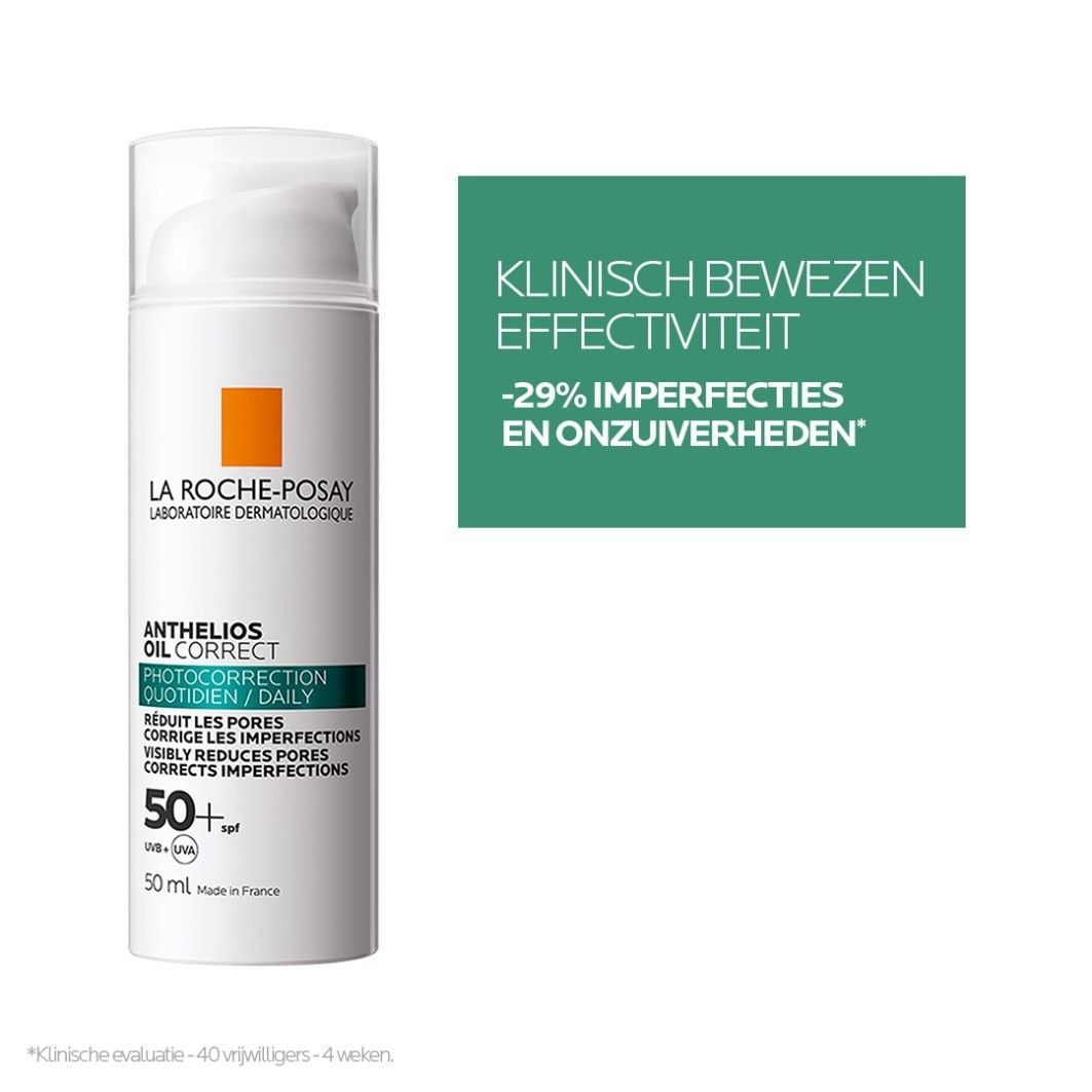 La Roche-Posay Anthelios Oil Correct Photocorrection denný opaľovací krém SPF 50+ - 50 ml