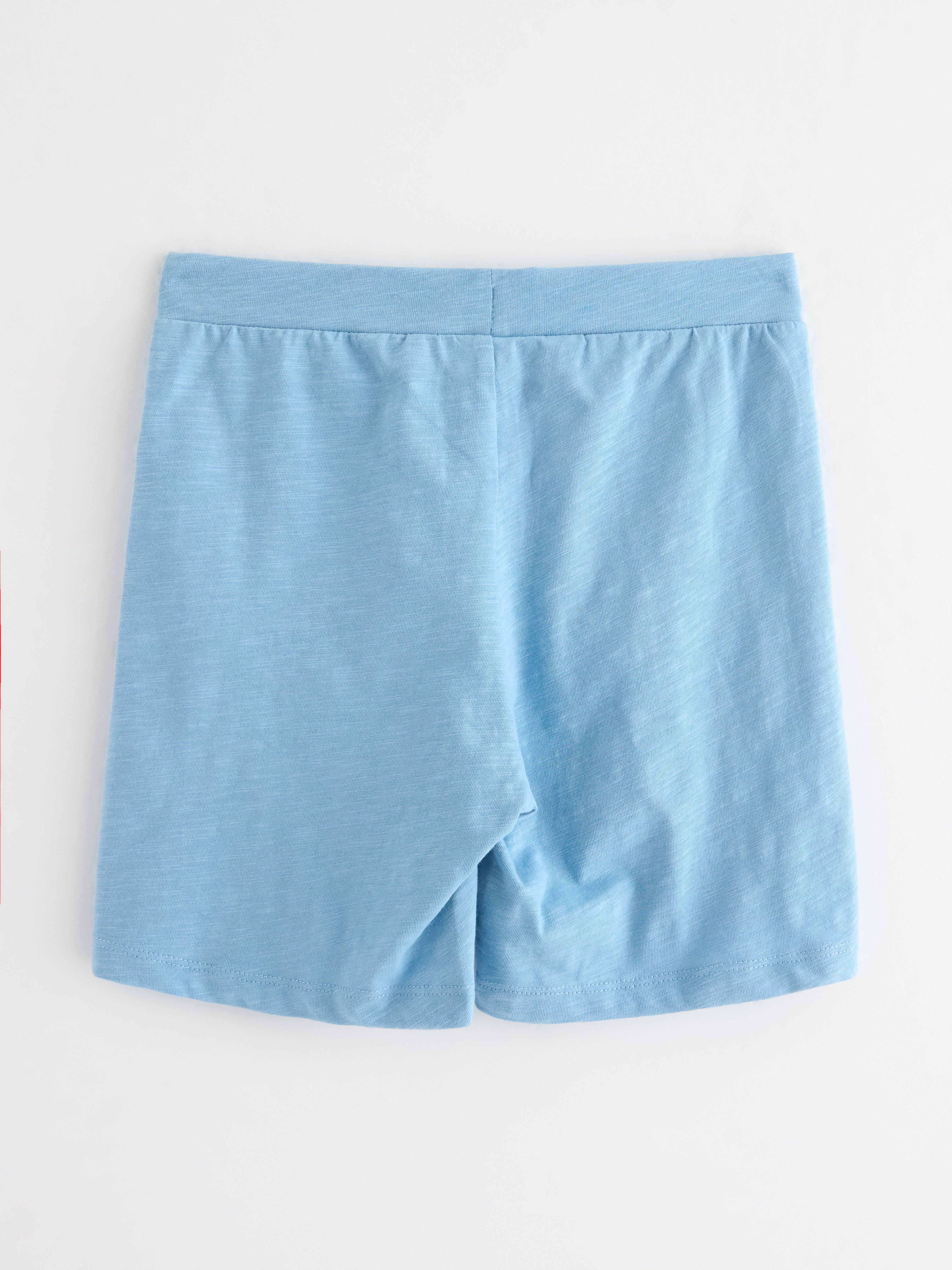 Shorts en bleu clair