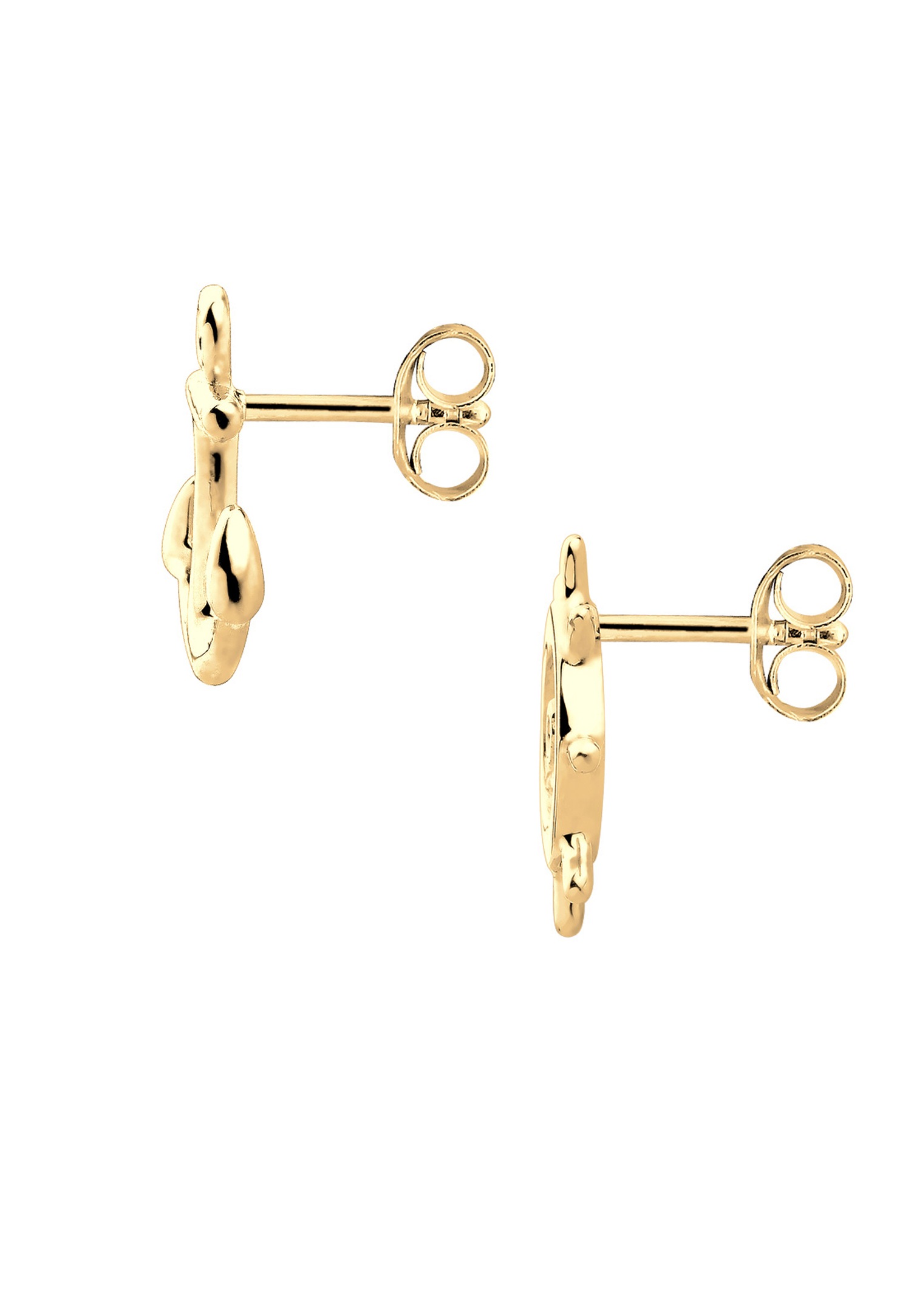 Elli Femmes Clous d'oreilles Pilote Ancre Maritime en Argent Sterling 925