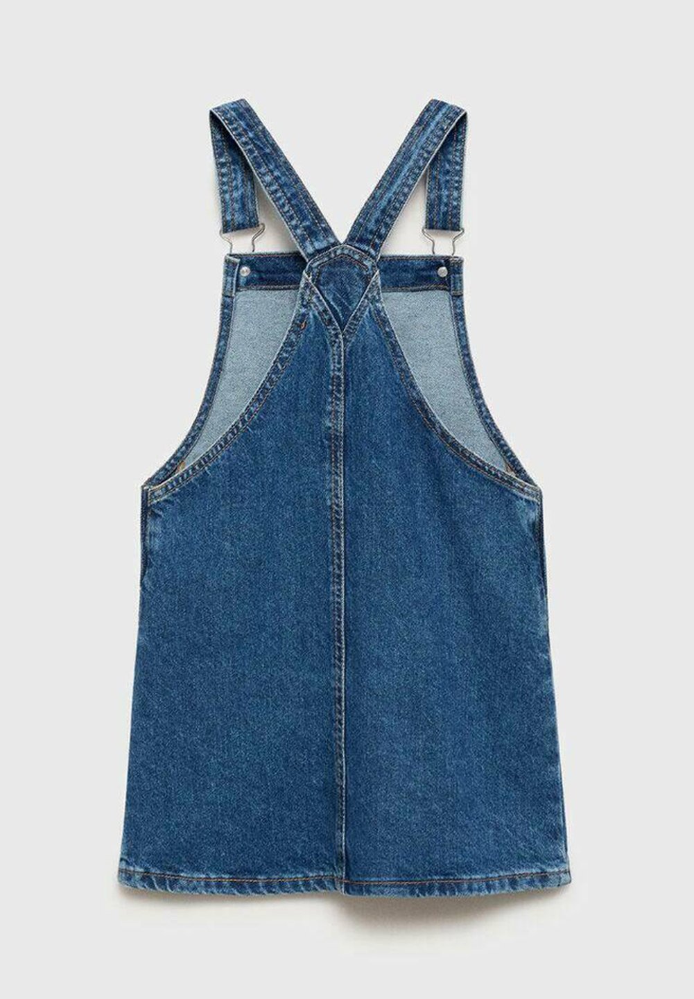 Mango Kids TEEN - Spijkerjurk - donkerblauw