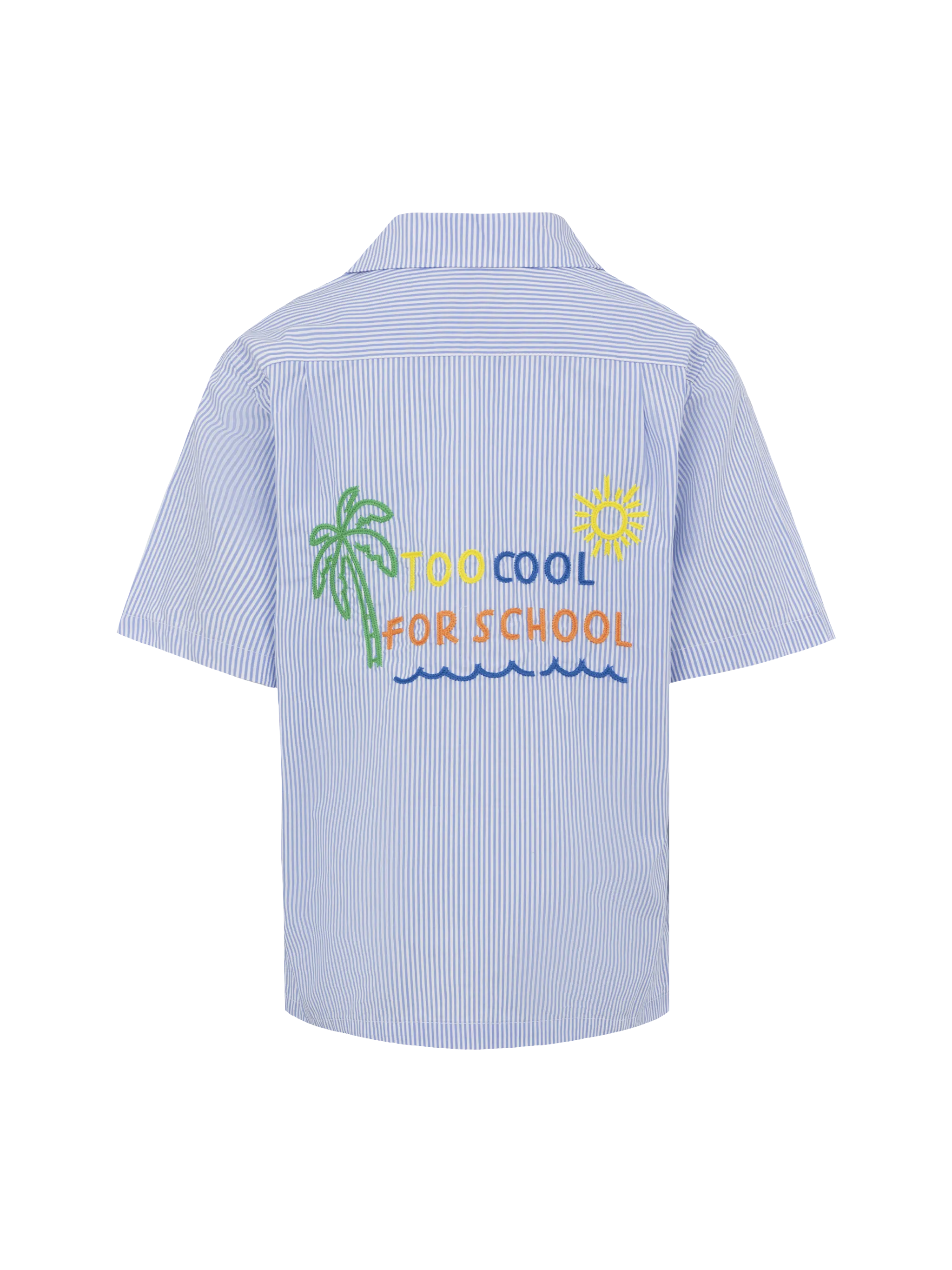 Camicia Kalea in cotone con ricamo Too Cool for School