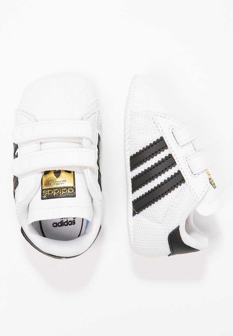 adidas Originals SUPERSTAR CRIB UNISEX - Prime scarpe - bianco/nero