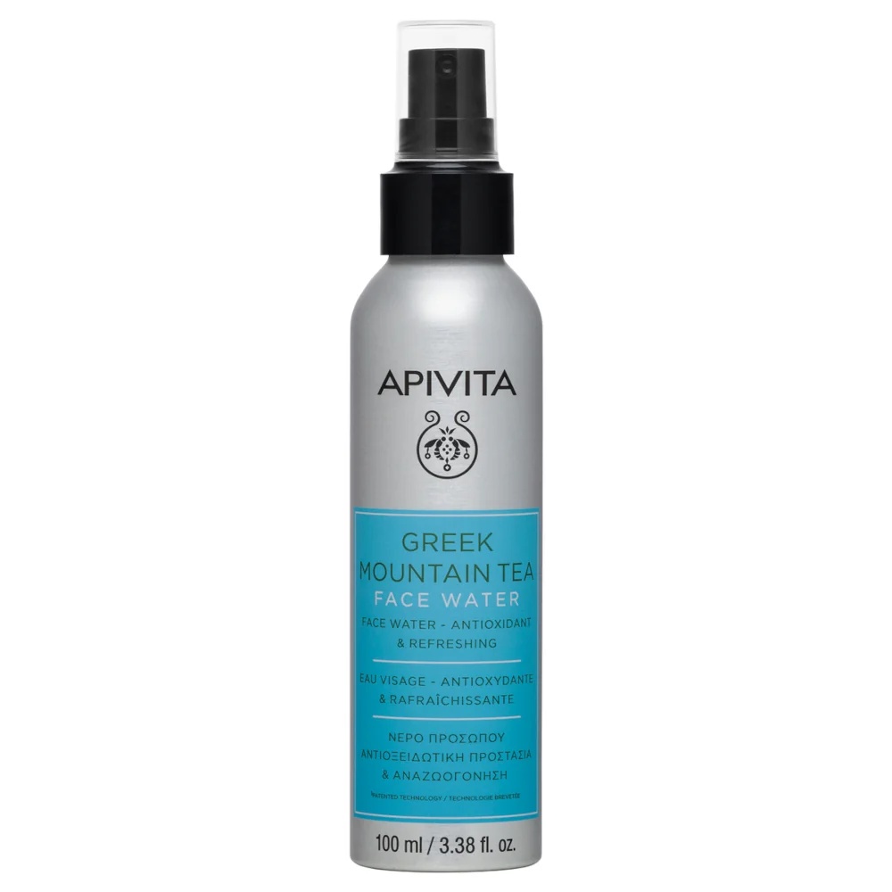 APIVITA Eau Visage Apivita Thé des Montagnes 100 ml Crème hydratante et protectrice