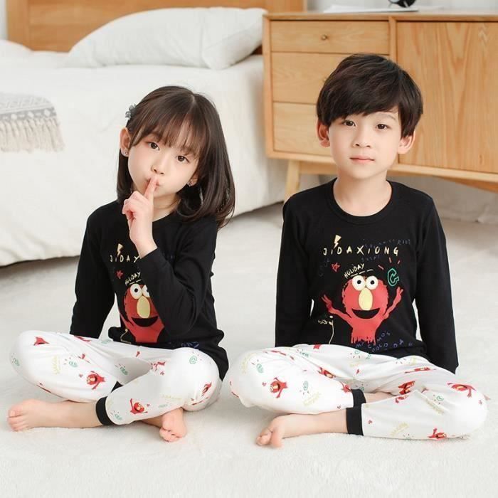 FUNMOON Pigiama per neonati e bambini, tema autunnale con animali e cartoni animati - Foto a colori