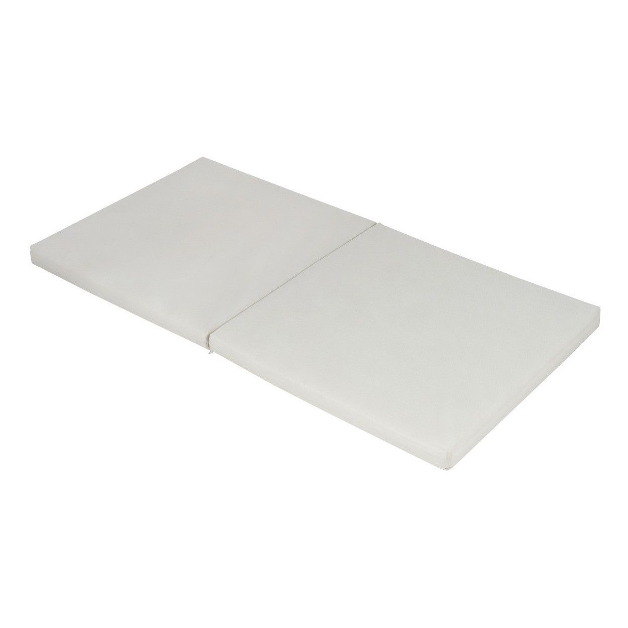 Materasso pieghevole per neonati 60x120x4cm - 2 parti - Letto aggiuntivo - Rivestimento sfoderabile - Prodotto in Francia