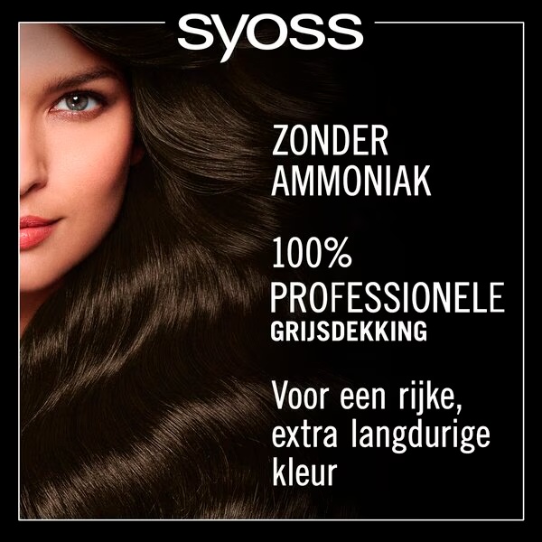 Syoss Oleo Intense 4-50 Ledeno smeđa boja za kosu