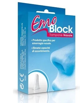 DI-VA Emoblock neustampon voor bloedingen, 1 stuk