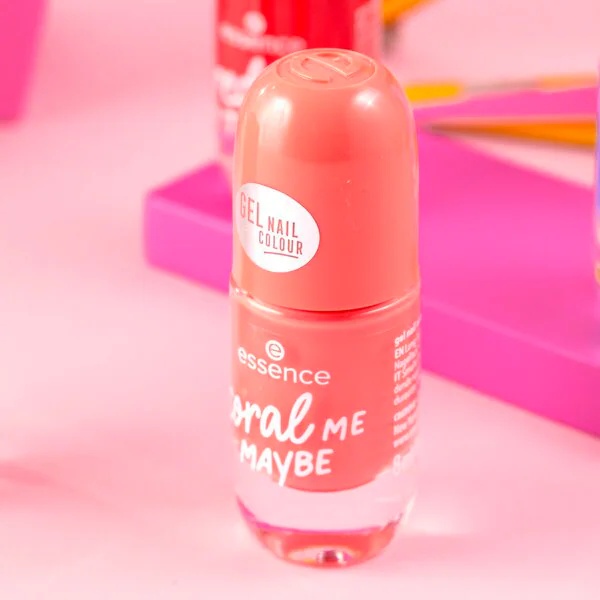 Essence Gel lak za nokte 52 Coral Me Maybe Nagellak 8ml