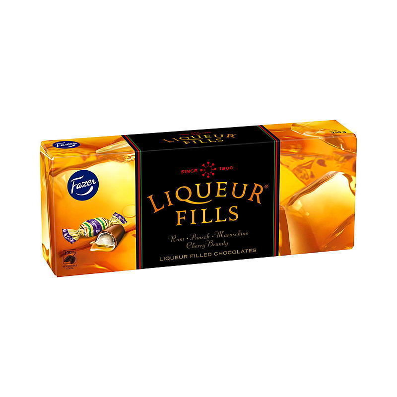 Il liquore Fazer riempie 250 g di Fazer