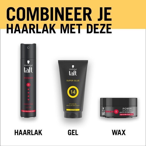 Schwarzkopf Taft Super Glue gel za kosu Level 14, tuba, 150 ml