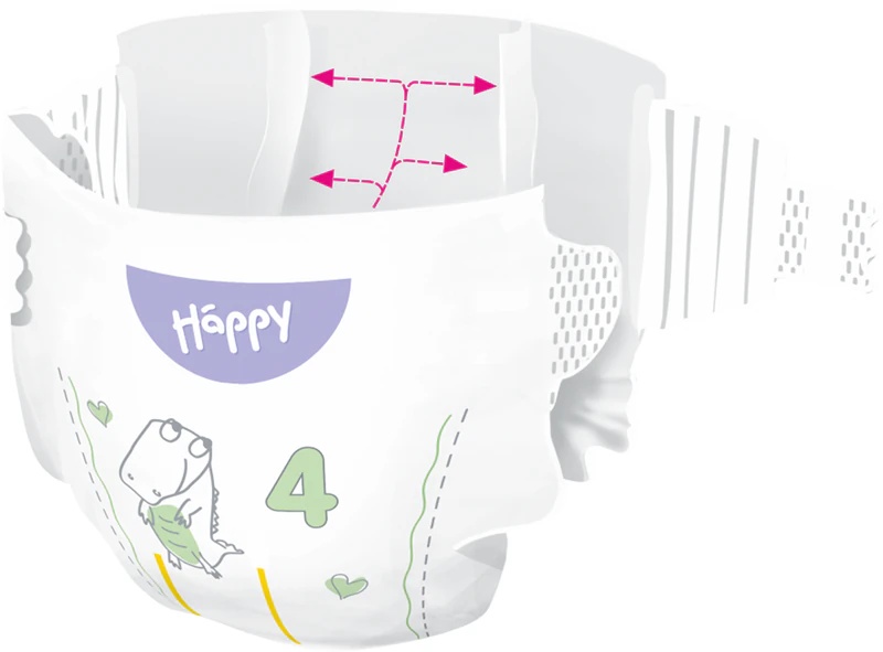 BELLA Baby Happy Soft&Delicate vienreizējās lietošanas autiņbiksītes