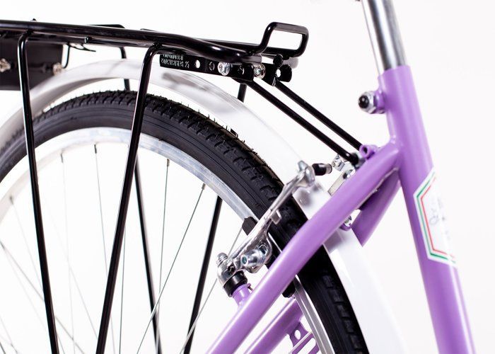MARIO SCHIANO Damen-Citybike, 28 Zoll, 7-Gang-Shimano-Schaltung, Wisteria