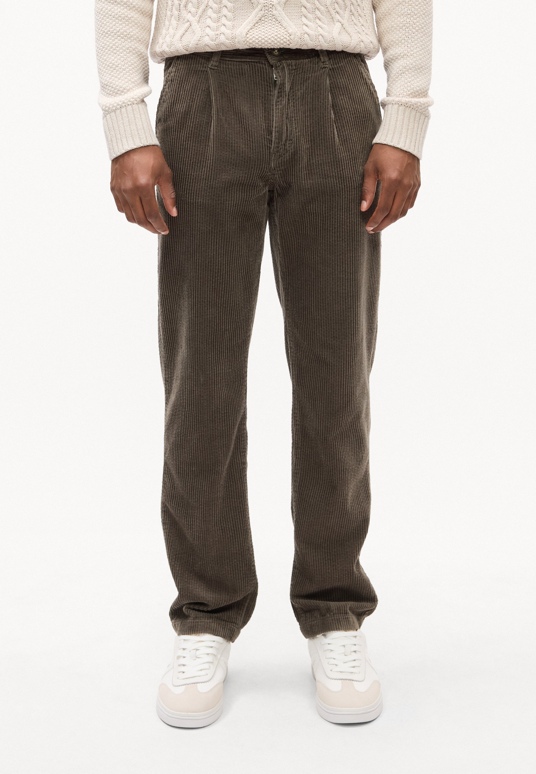 Lindbergh-broek - stoffig leger
