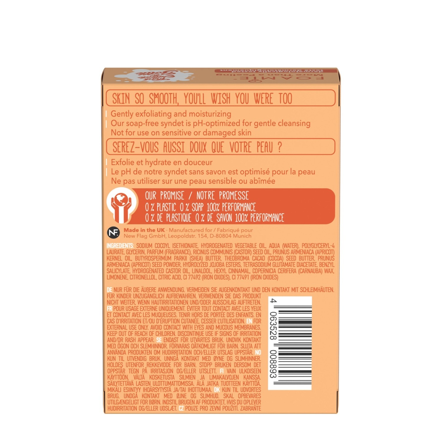 FOAMIE Soin exfoliant solide - More Than A Peeling