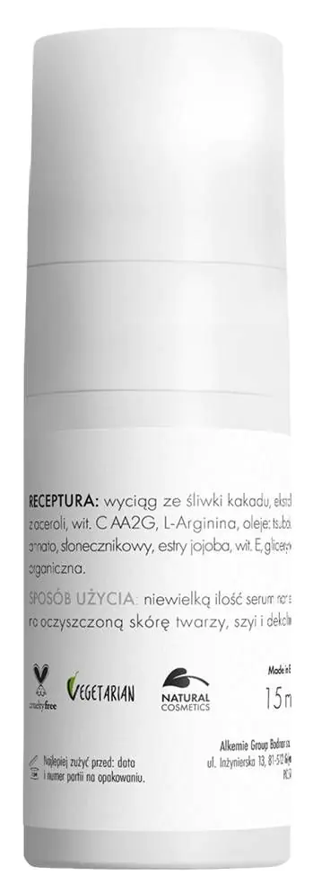 Alkmie Wake-Up Shot! Serum z potrójną witaminą C, 15 ml