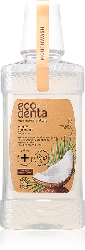 Ústna voda Ecodenta Minty Coconut s kokosom
