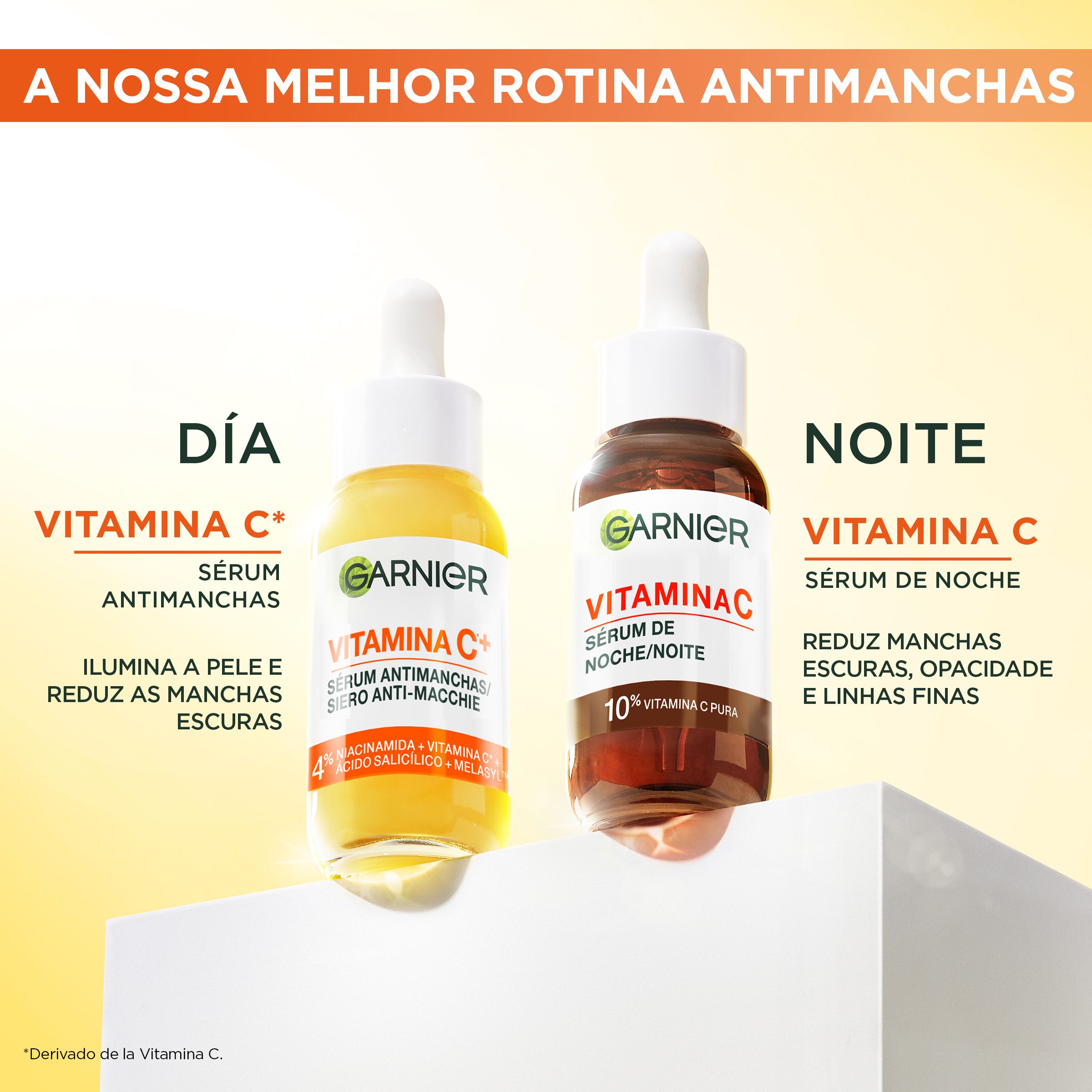 Serum za posvjetljivanje kože s aktivnim vitaminom C Serumi