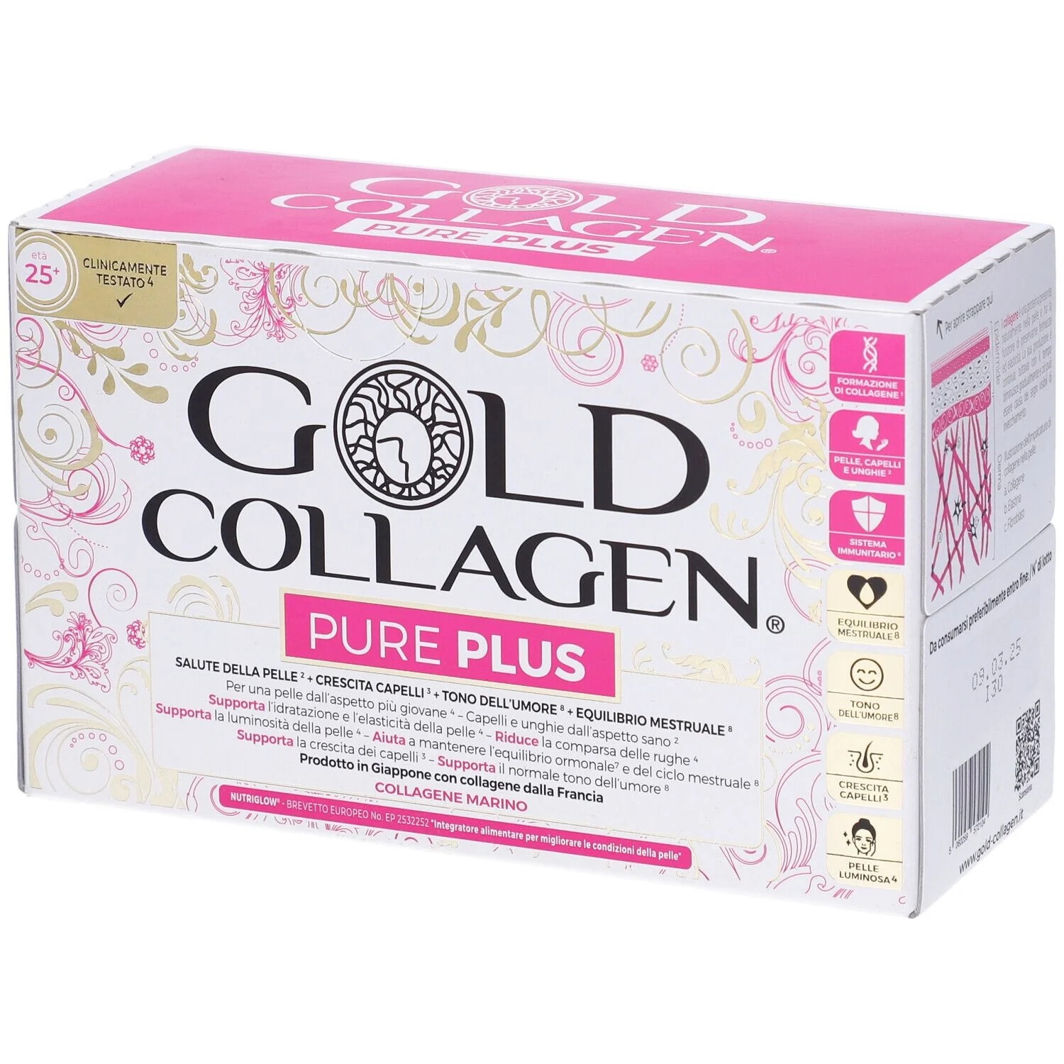COLLAGÈNE DORÉ Gold Col Pure Plus FOs 10 50ml