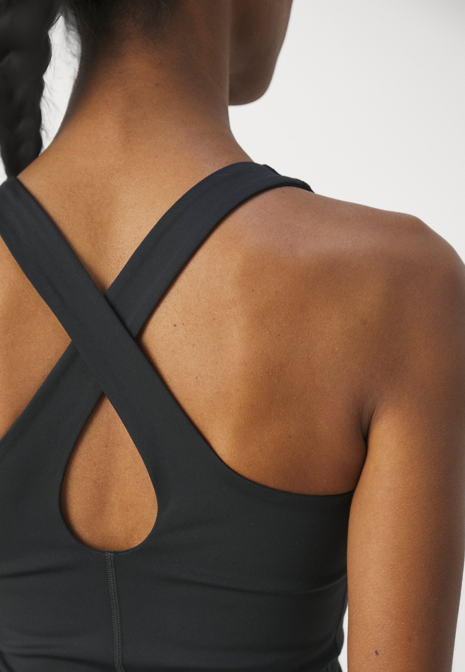 Girlfriend Collective FLOAT ZOE TANK CROSS BACK - Top - zwart