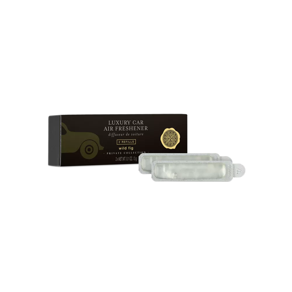 Recambio de ambientador para coche Private Collection Wild Fig. 2 recambios de ambientador para coche, 2 x 3 g.