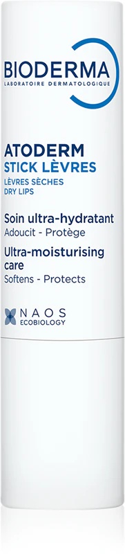 Bioderma Atoderm lūpu zīmulis lūpu balzams