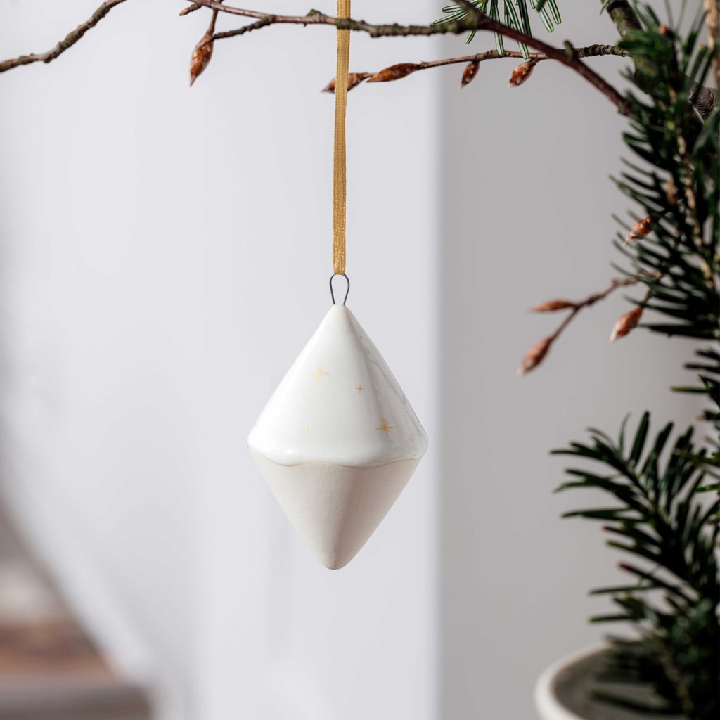 Villeroy & Boch Dekorative smykker Dobbel kjegle Winter Glow - 1 stk
