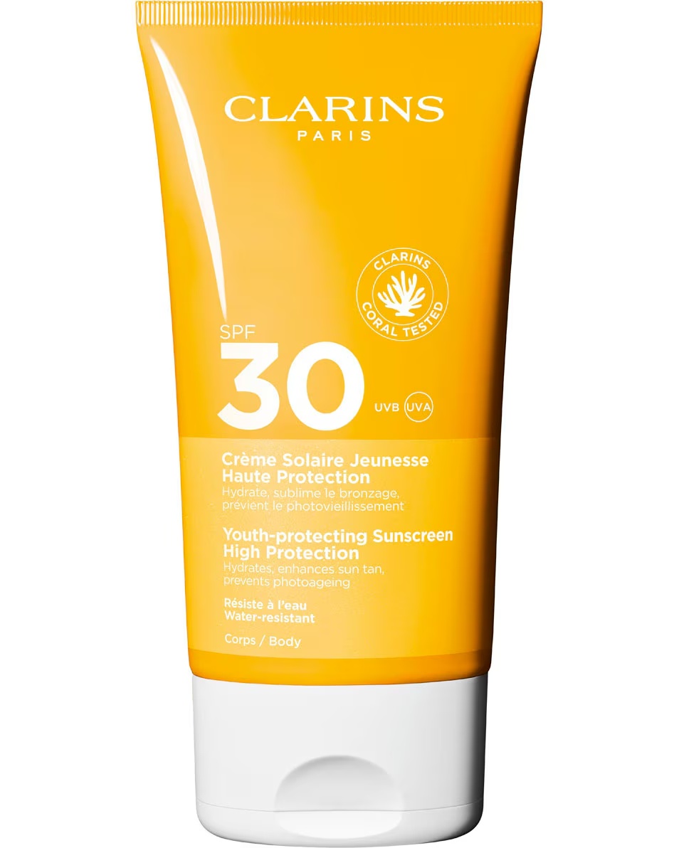 CLARINS Sun Care Body Youth-protective Αντηλιακό Σώματος Υψηλής Προστασίας SPF 30