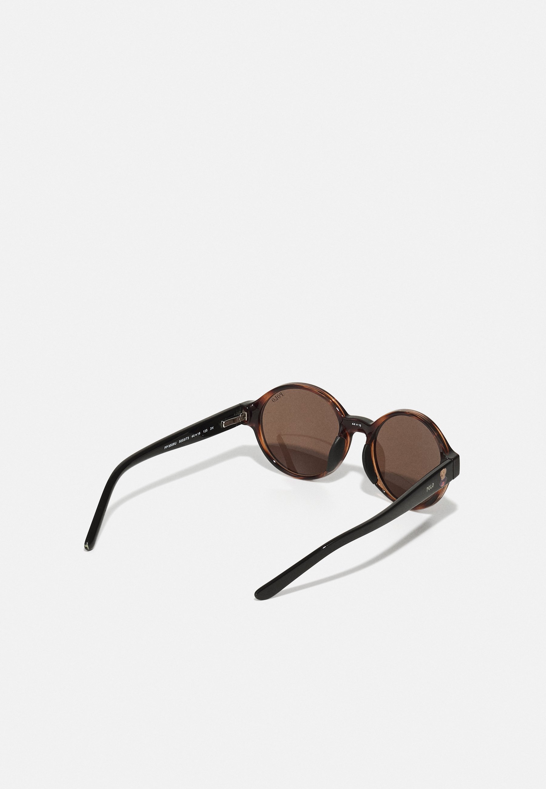 Polo Ralph Lauren OKULARY PRZECIWSŁONECZNE UNISEX - Okulary przeciwsłoneczne - błyszczące ciemne havana