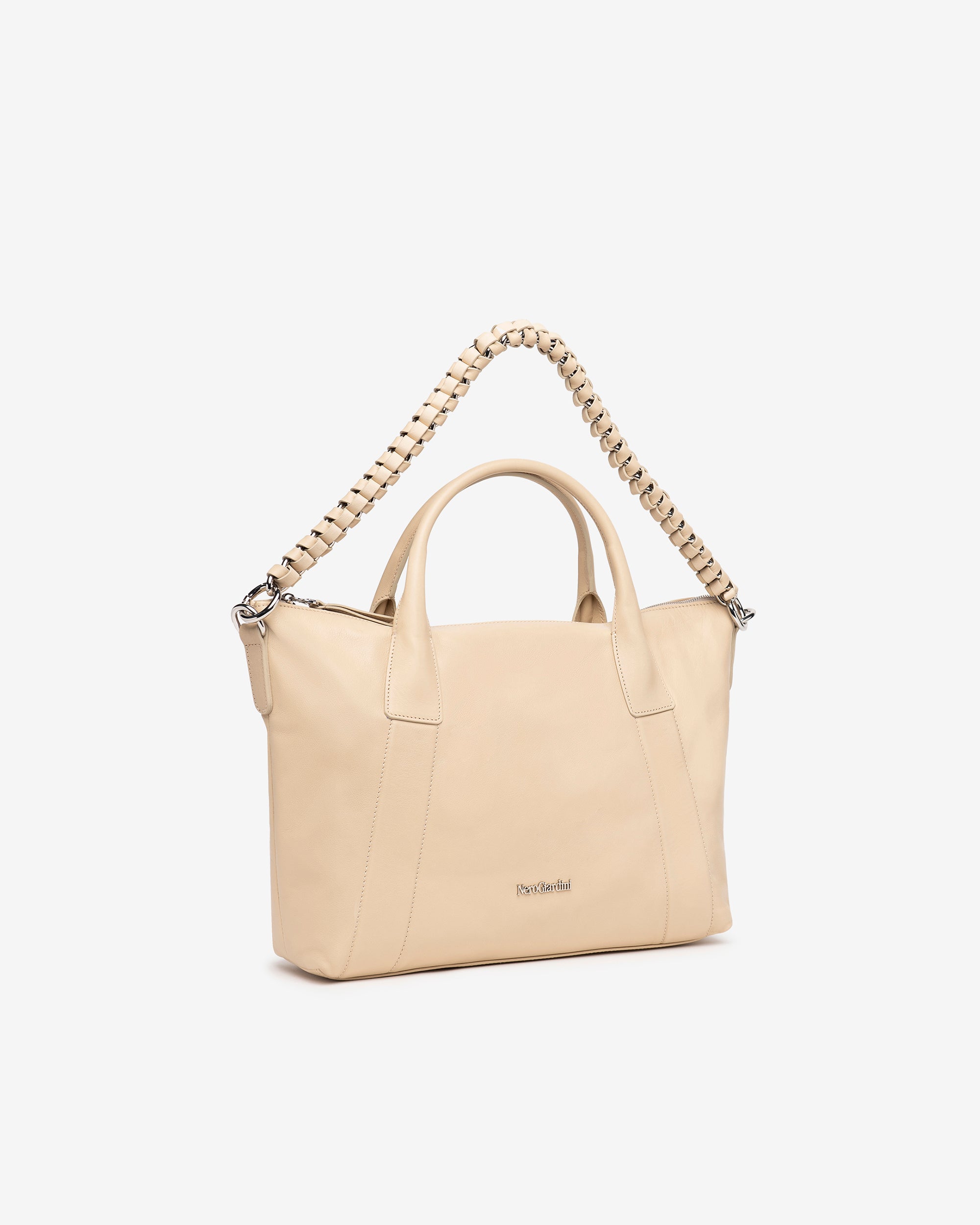  Einkaufstasche aus Leder für Damen