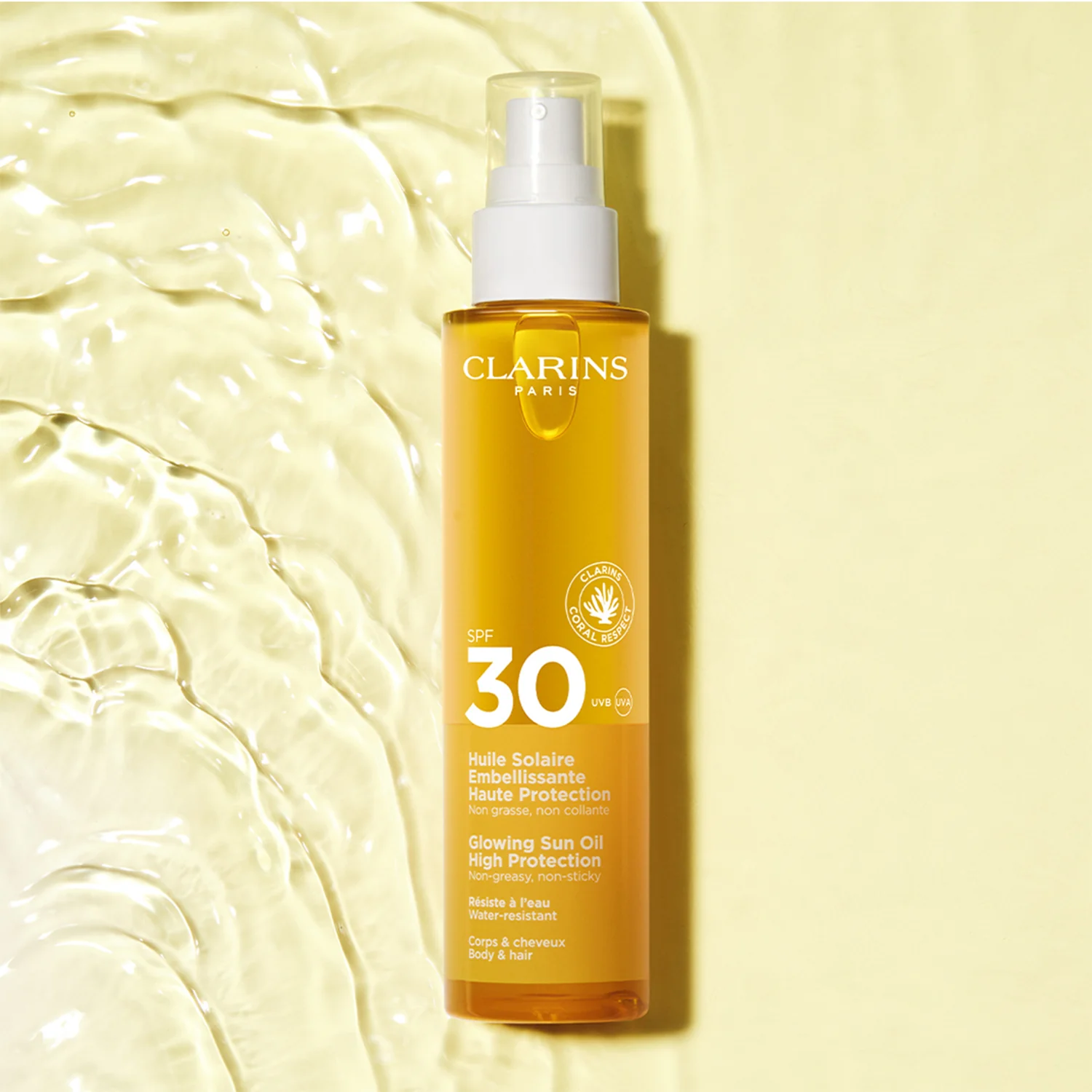Sole Huile Solaire Embellissante Haute Protection SPF30 - Olio solare corpo alta prot., Spray solare corpo alta prot.