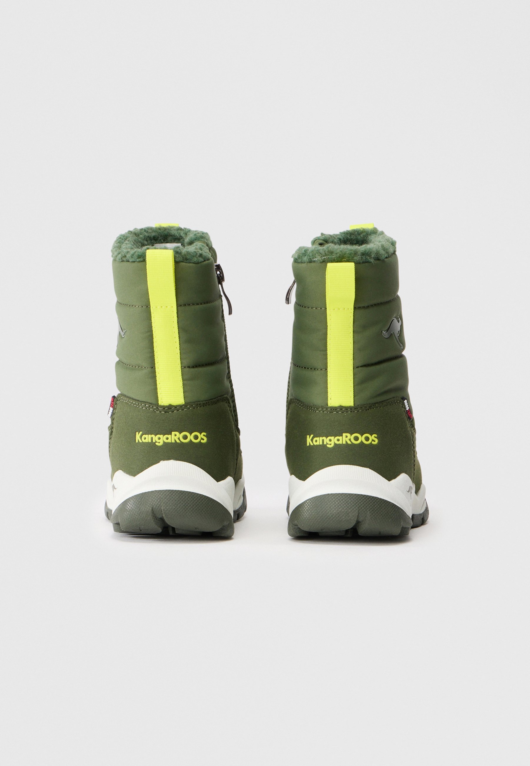 KangaROOS FLOKI RTX - Winter boots - olive/limetta
