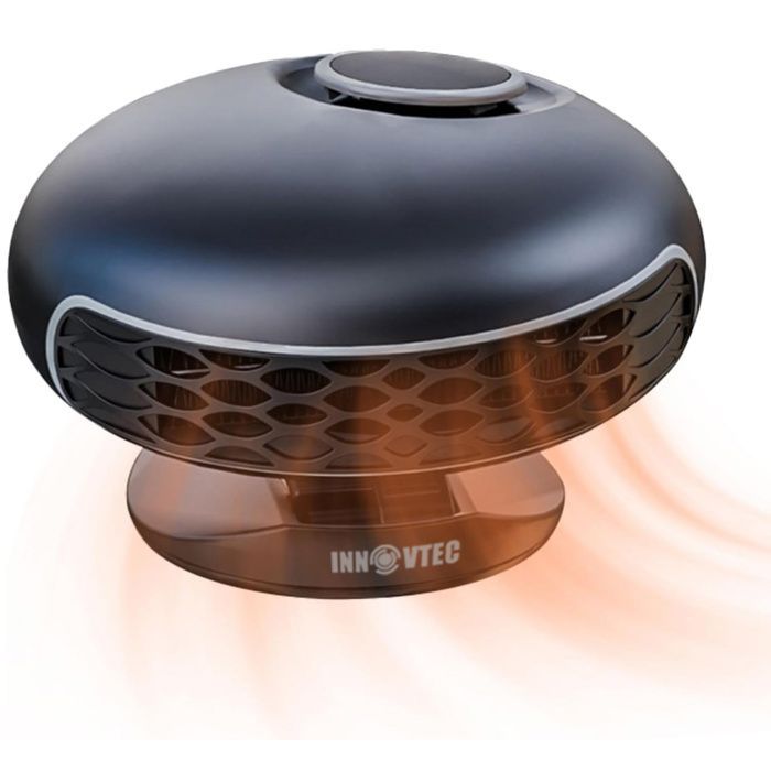 Calefactor para coche - INNOVTEC - 24V 150W Desempañador de coche con cambio de aire natural/calor Base estable Calentamiento rápido