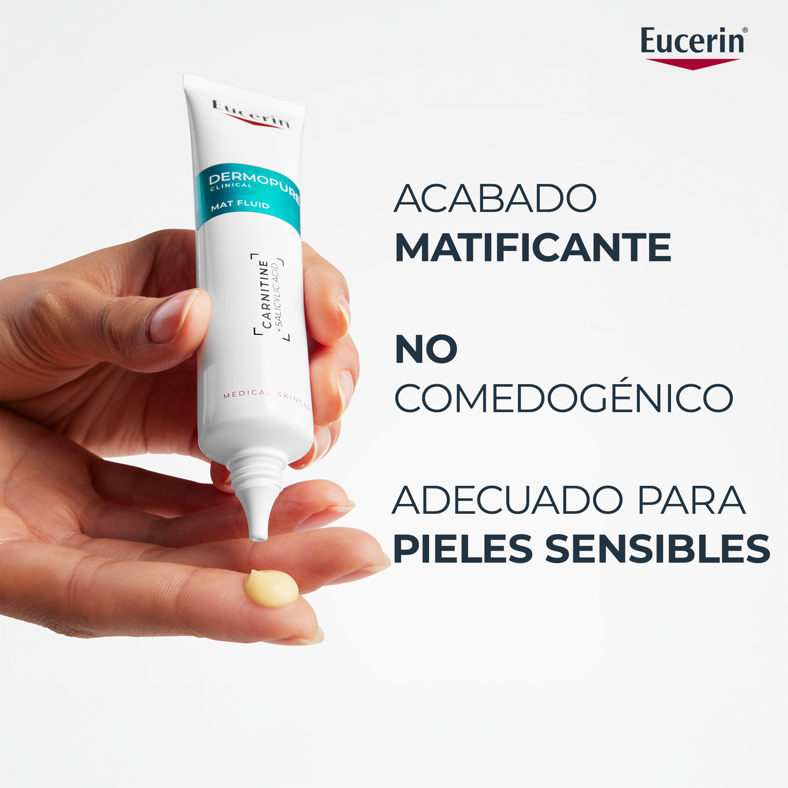 DermoPure Clinical Mat Fluid za zdravljenje aken