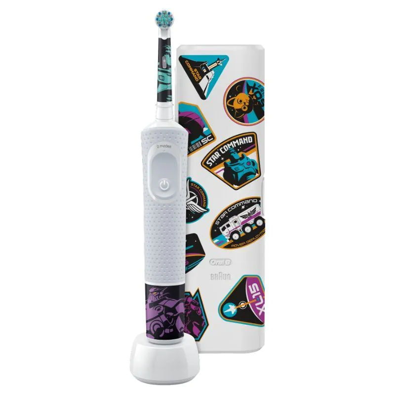 Oral-B Kid 3+ Lightyear Zestaw (szczoteczka elektryczna + etui podróżne)