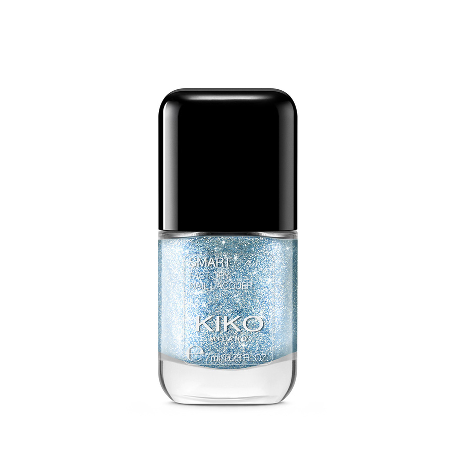 SMART NAIL LACQUER - BIOLOGISCH ABBAUBARER GLITTER EDITION 316 Aqua Blue