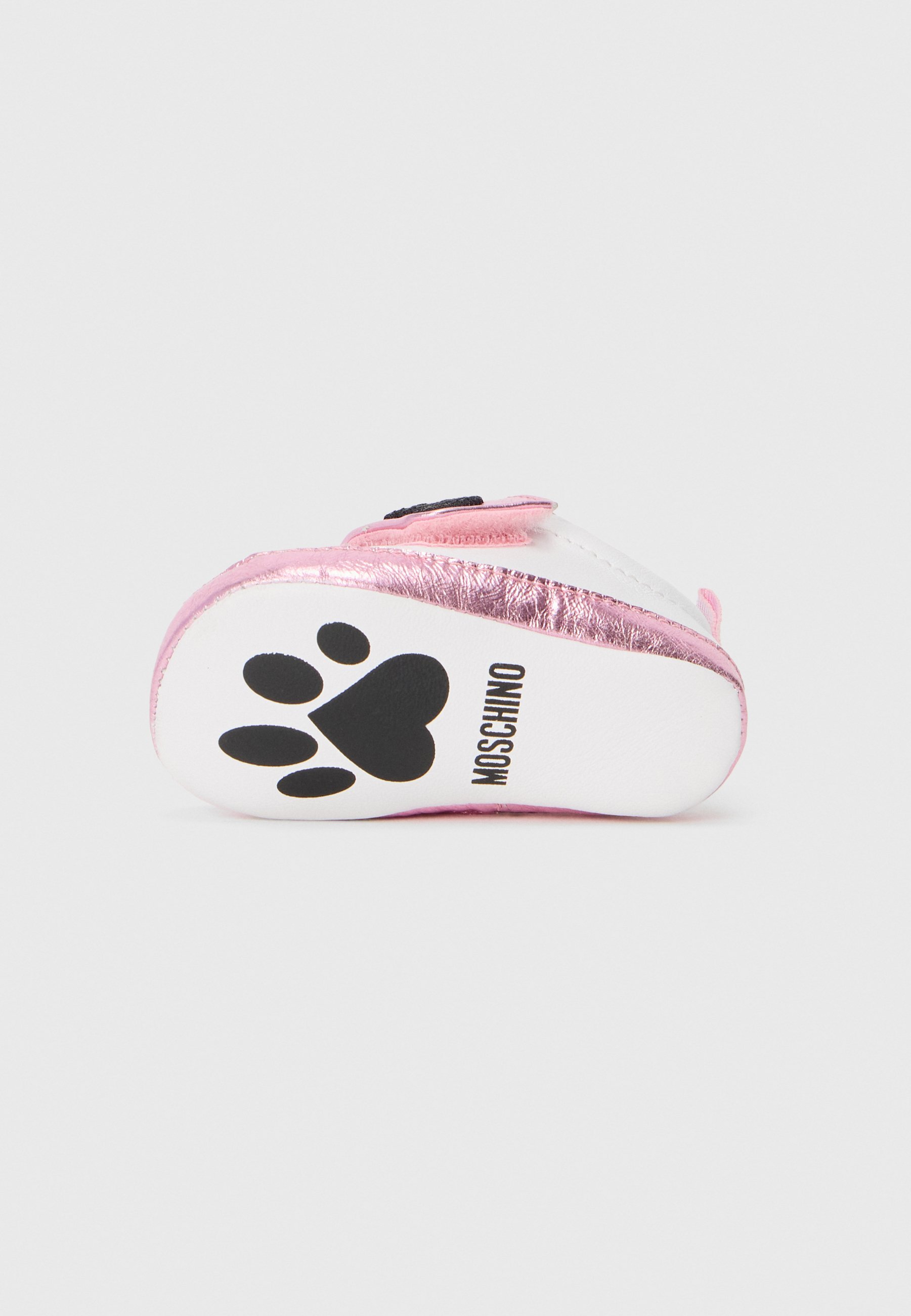 MOSCHINO UNISEX - Babyschoenen - wit/roze/zwart