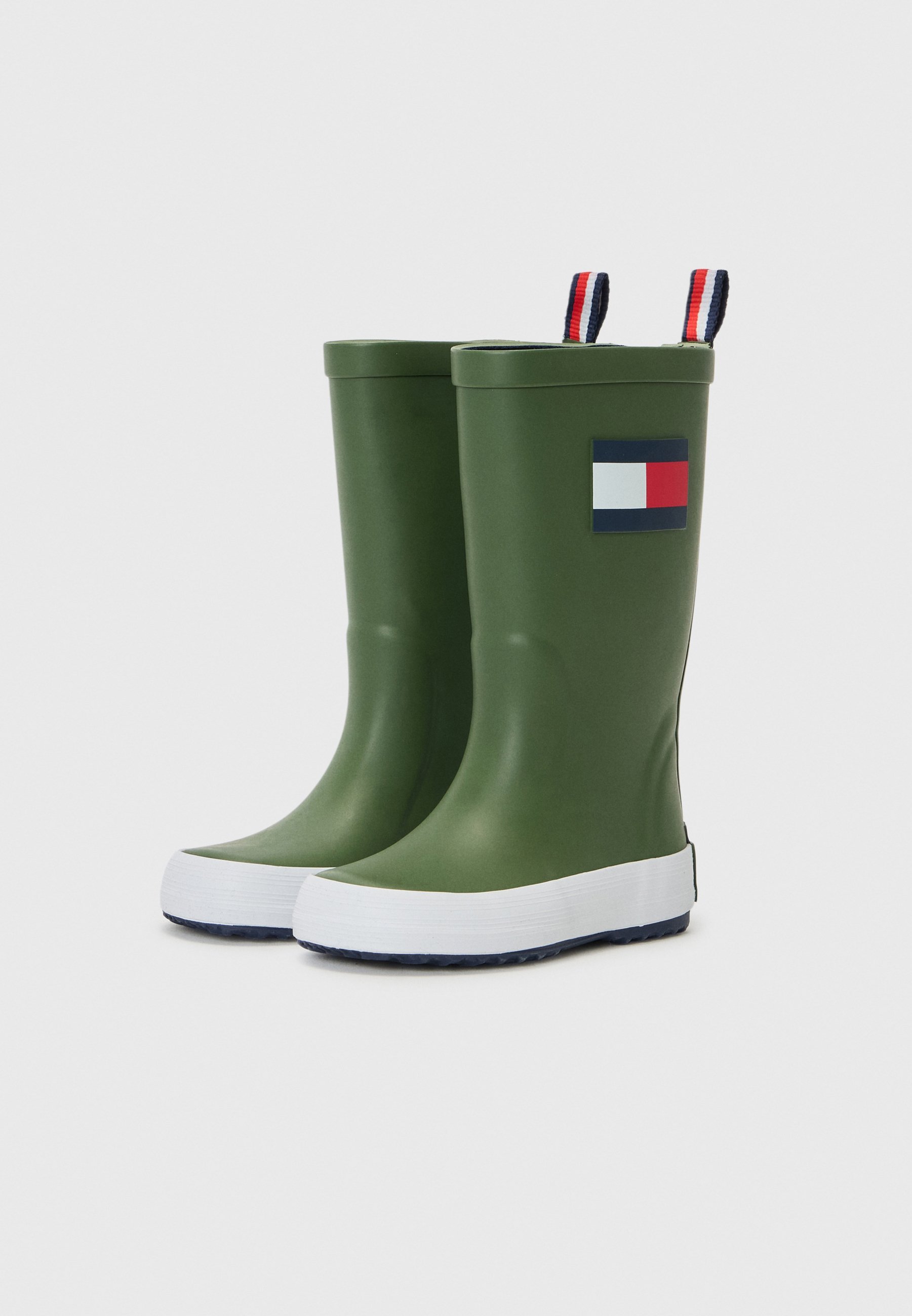 Γαλότσες Tommy Hilfiger RUDY - στρατιωτικό πράσινο