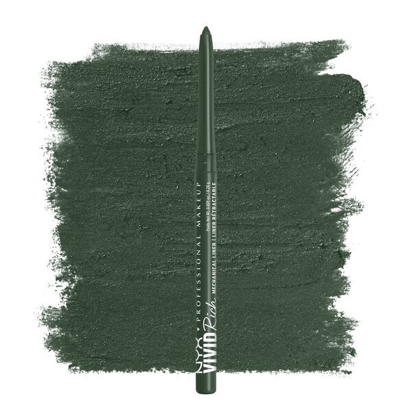 Mehansko črtalo za oči NYX Professional Makeup 8 Vivid Rich Emerald Empire