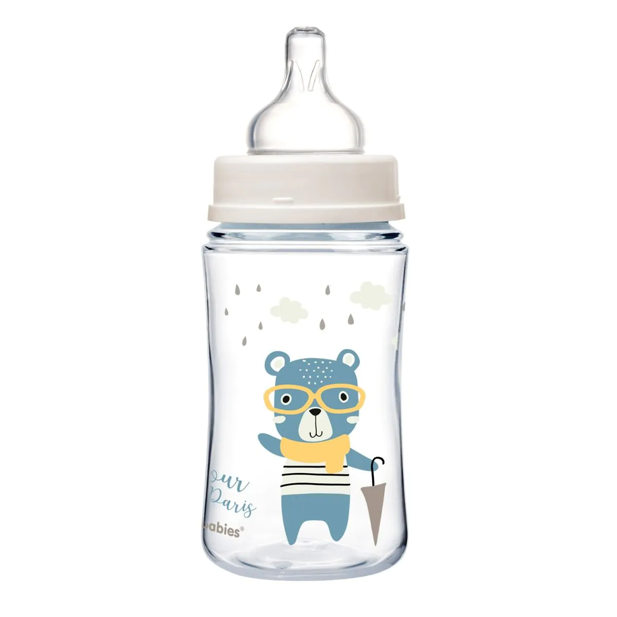 Canpol Babies Butelka Szeroka Antykolkowa Easy Start Bonjour