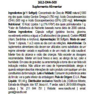 Now Double Strength DHA-500 -kapselit Hermoston toiminta 90 kapselia 90 kapselia
