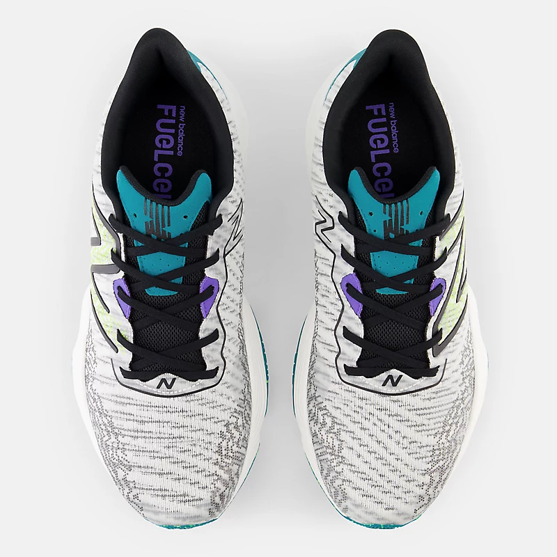FuelCell Shift TR v2 herenschoenen – wit met zwart en turquoise