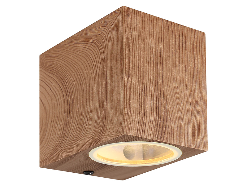 Kinkiet zewnętrzny Veronika 8cm aluminiowy brązowy
