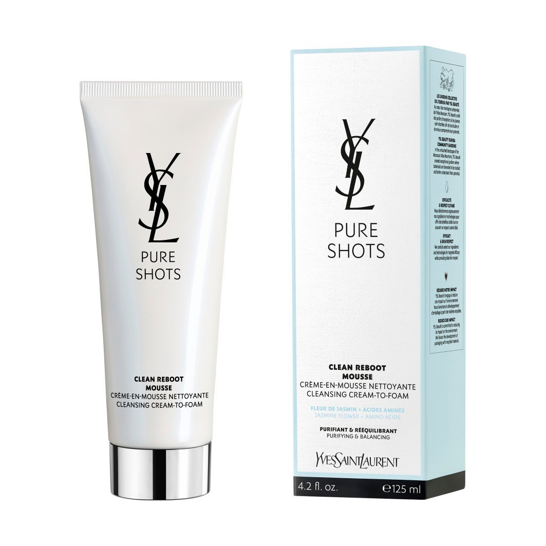 Yves Saint Laurent крема за чишћење Pure Shots Clean Reboot средство за чишћење - 125 мл